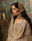 Alamzeb | The Heeramandi Inspired Traditional Jewellery Set (Real Precious Pearl’s)