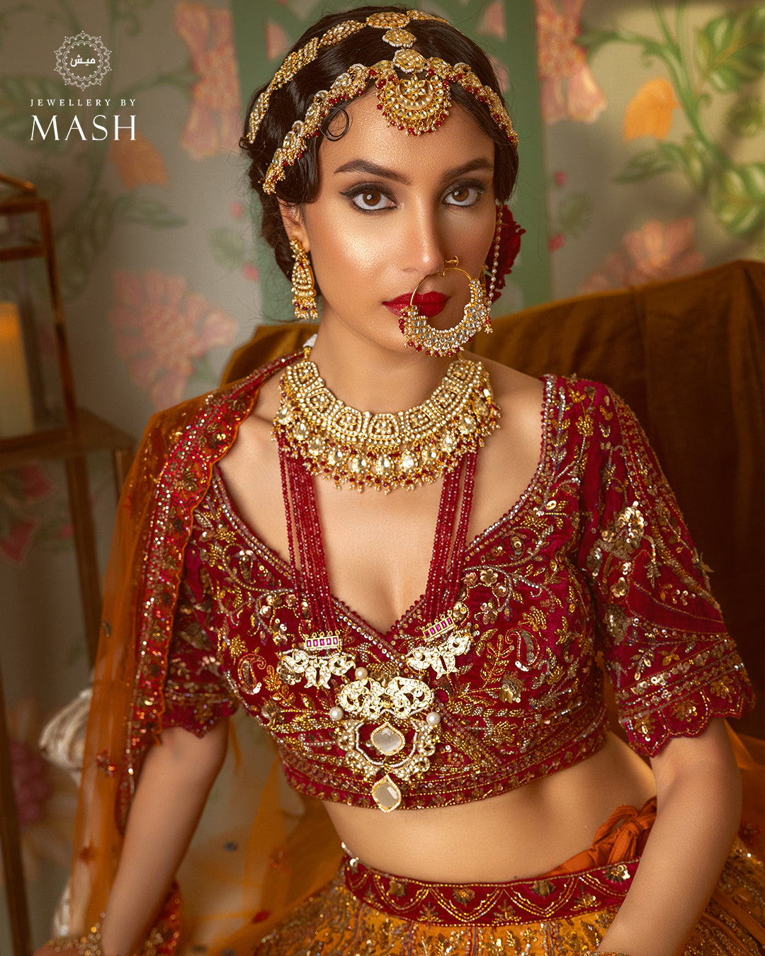 Waheeda | The Heeramandi Inspired Heritage Jewellery Set