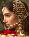Alamzeb | The Heeramandi Inspired Traditional Jewellery Set (Real Precious Pearl’s)