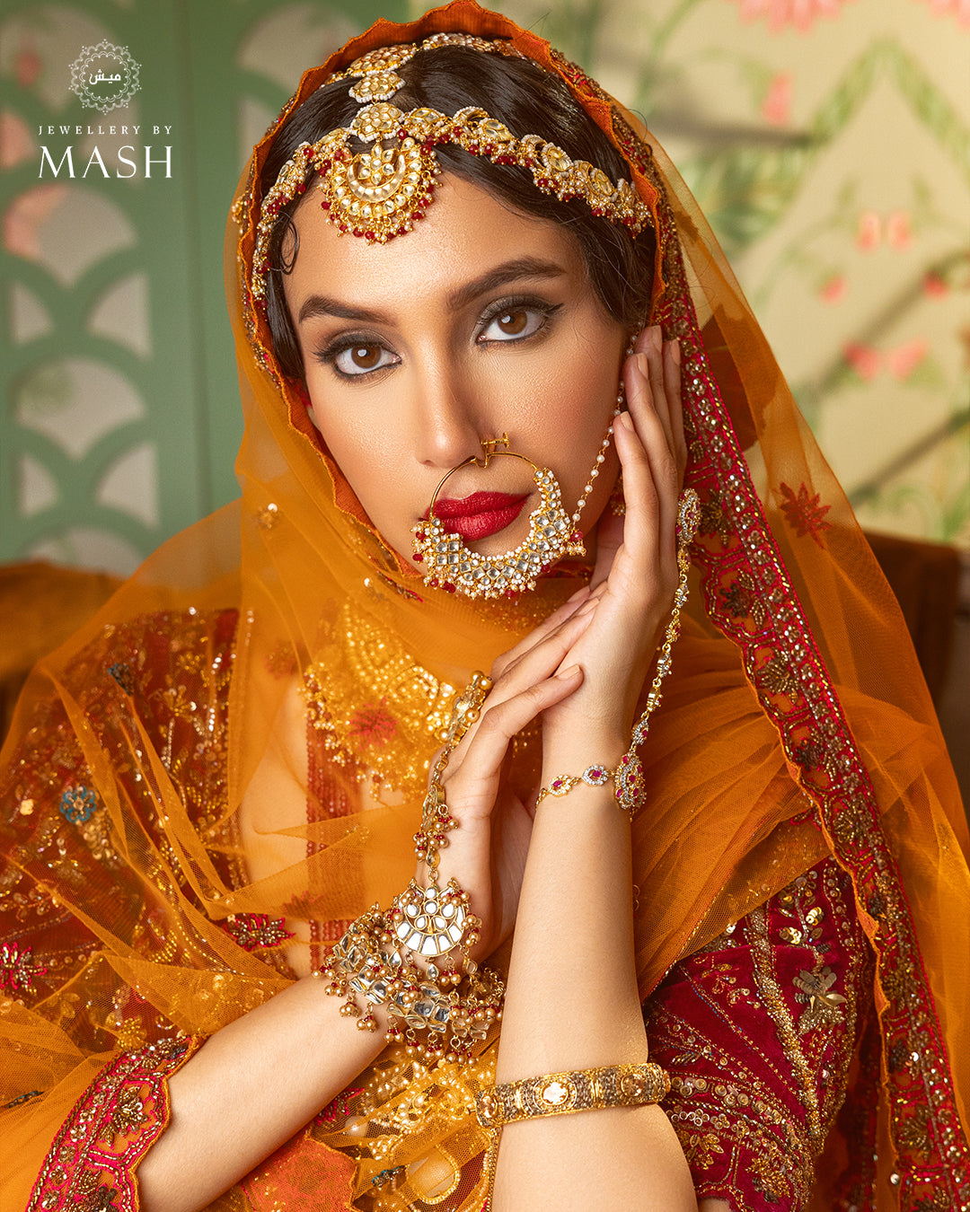 Waheeda | The Heeramandi Inspired Heritage Jewellery Set