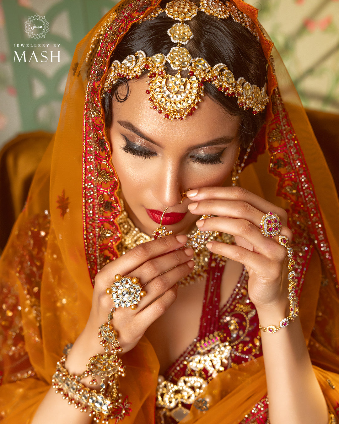 Waheeda | The Heeramandi Inspired Heritage Jewellery Set
