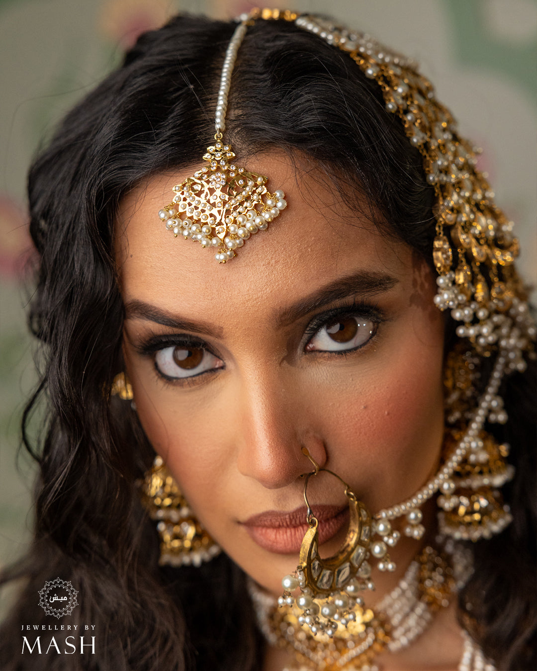 Alamzeb | The Heeramandi Inspired Traditional Jewellery Set (Real Precious Pearl’s)