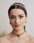 Ruby Choker set