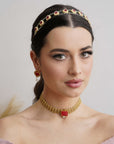 Ruby Choker set