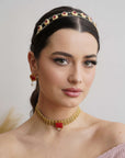 Ruby Choker set
