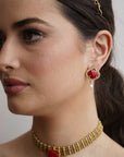 Ruby Choker set