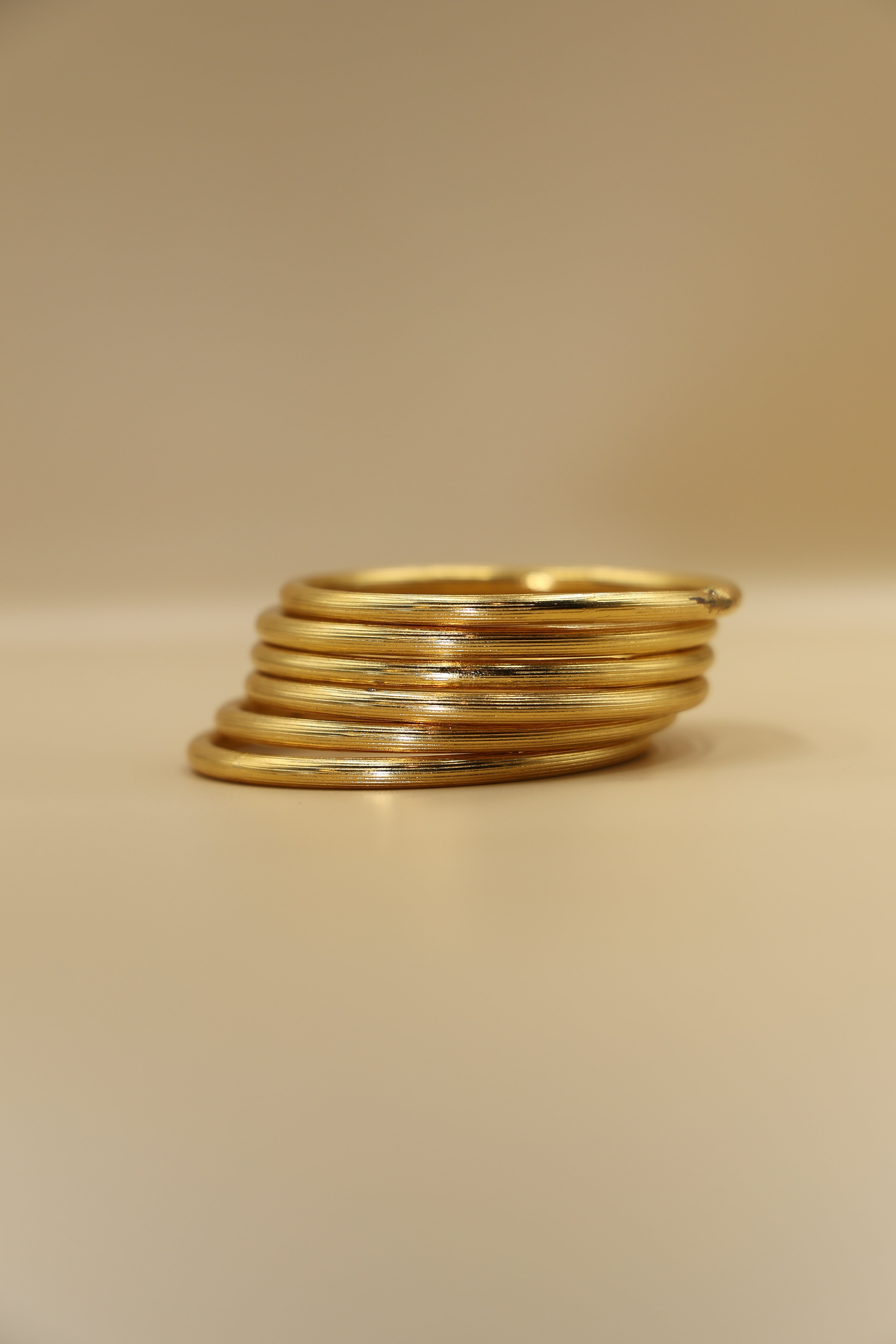 Bangles Set of 6 24CRT Goldplated