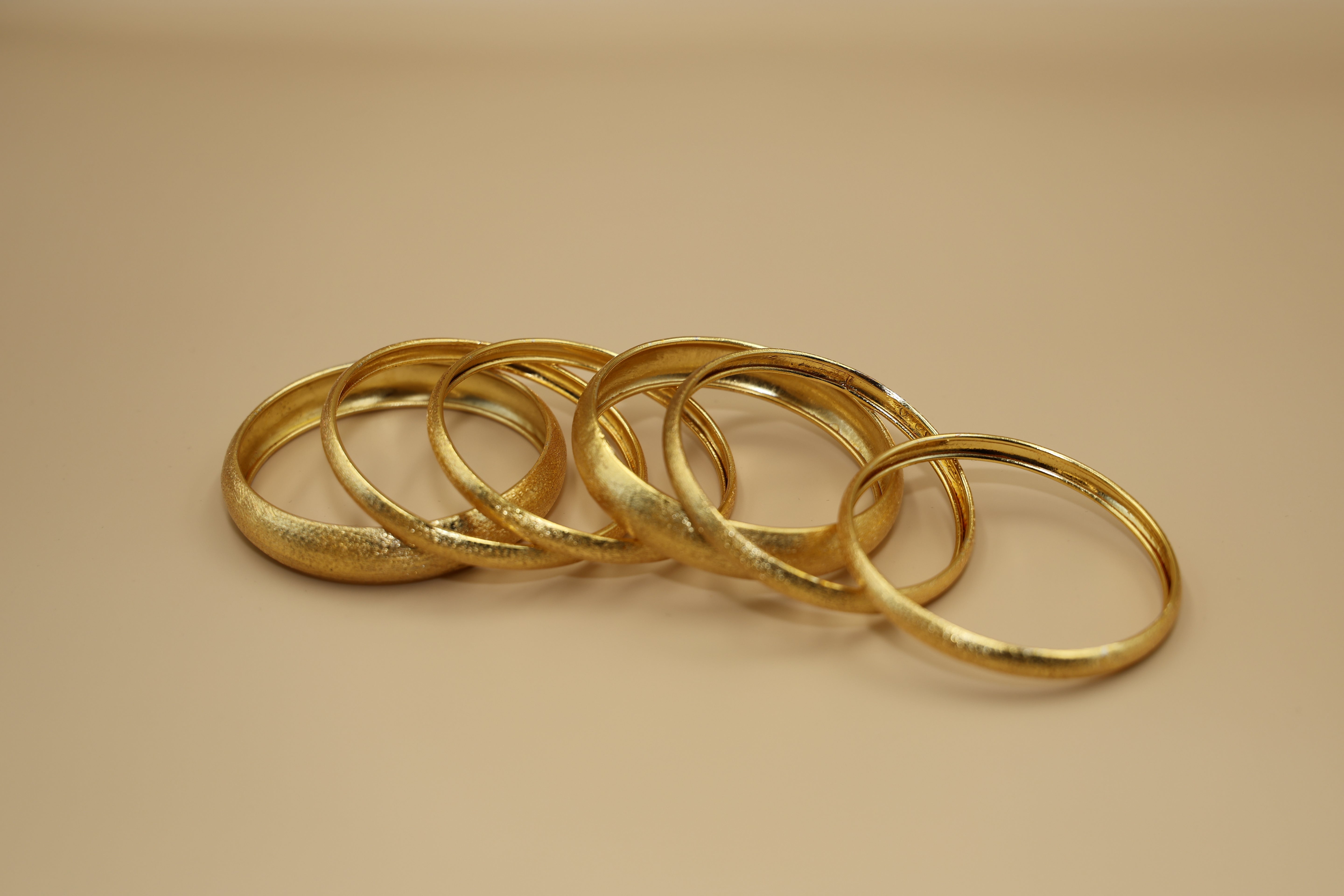 Bangles 24CRT Goldplated