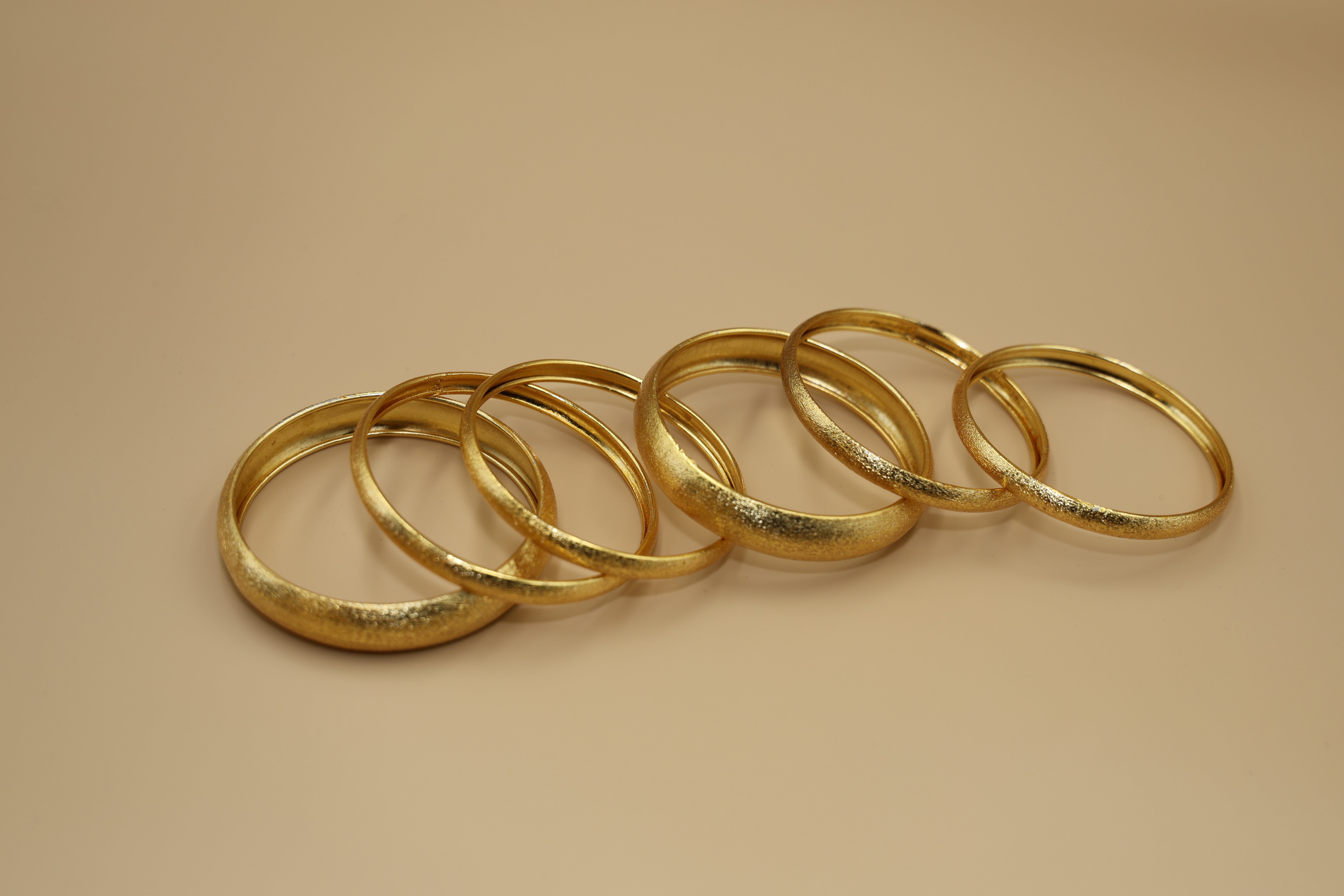 Bangles 24CRT Goldplated