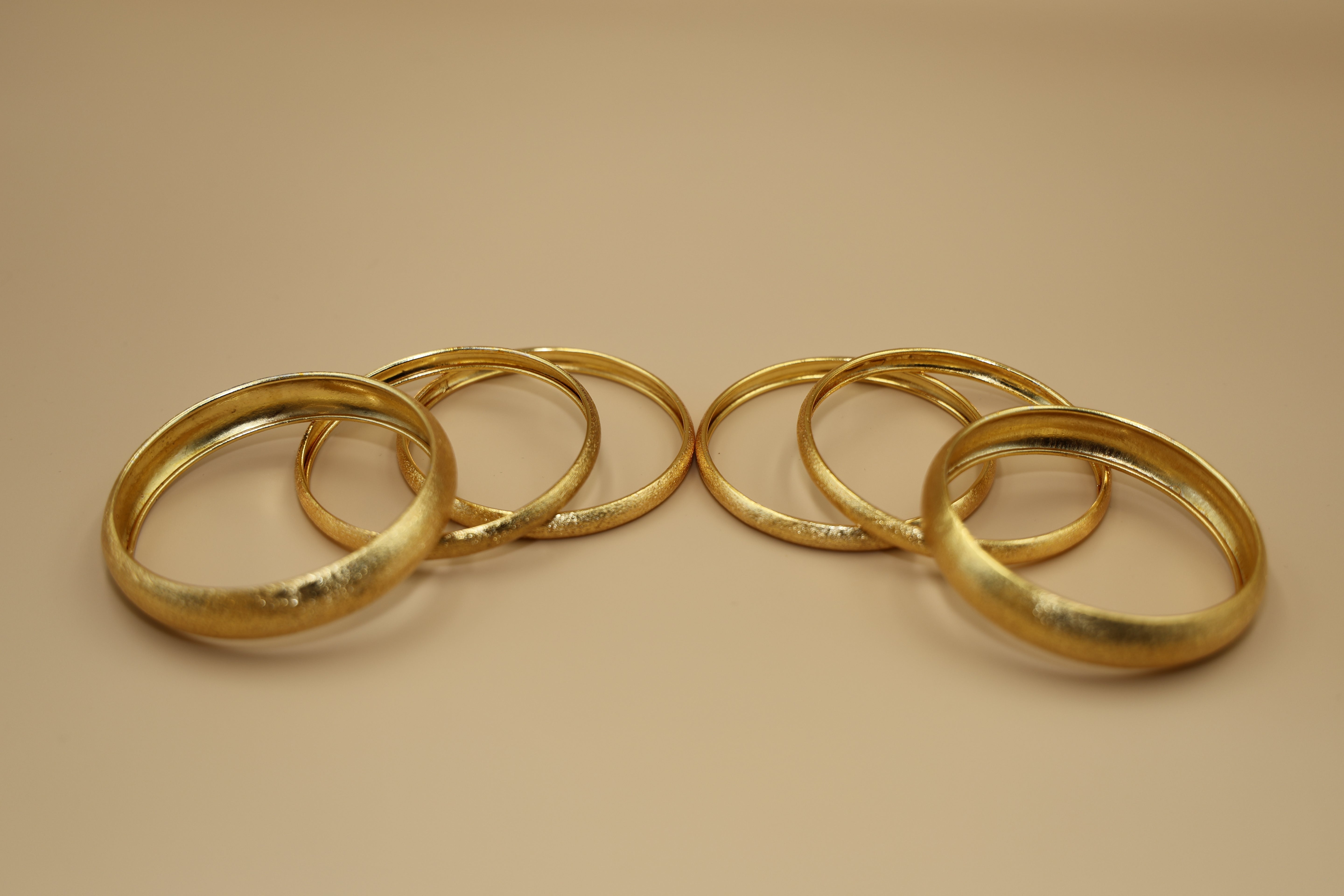 Bangles 24CRT Goldplated