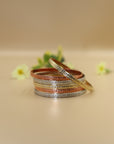 Bangles Set of 6 24 CRT Goldplated