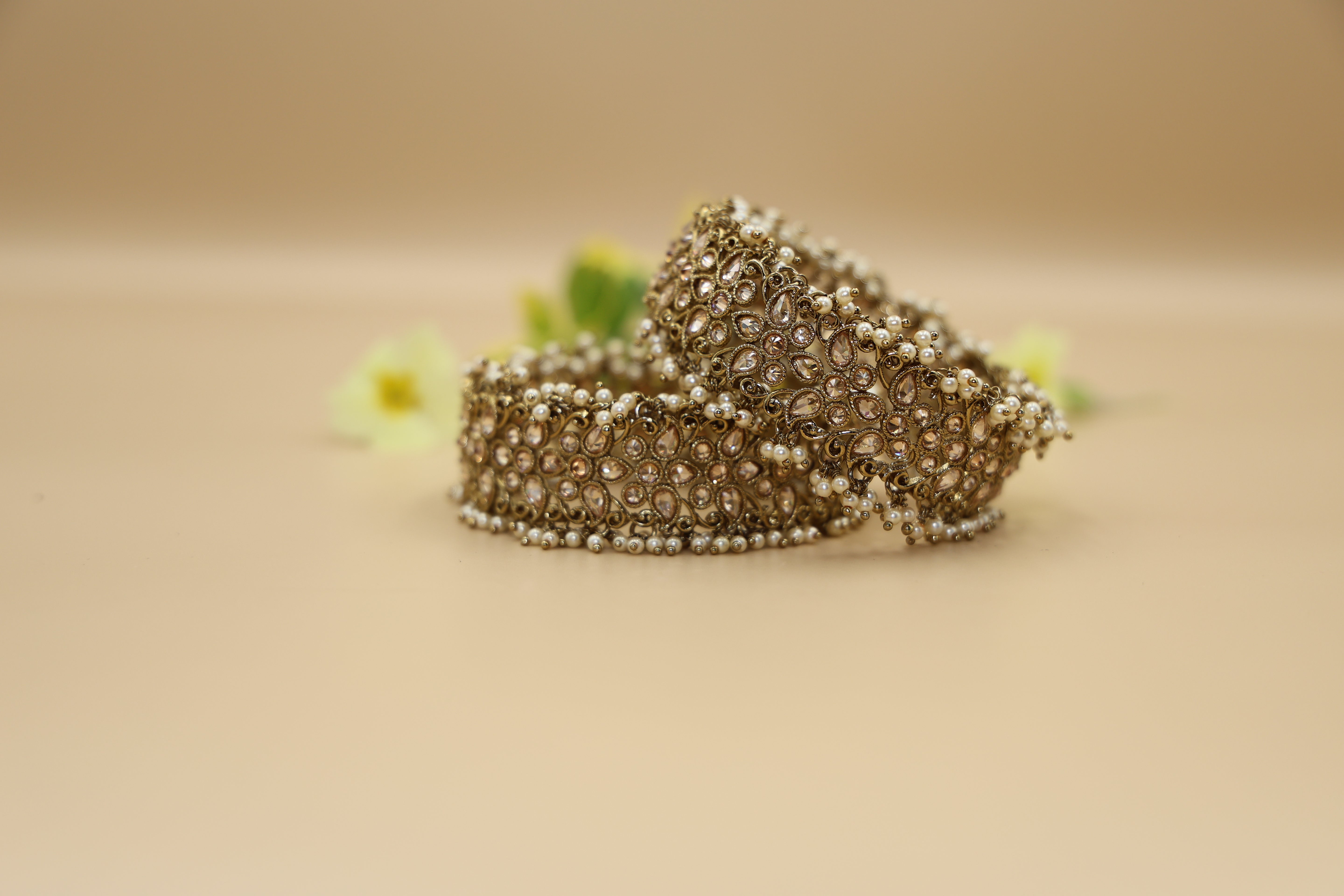 Bangles Pair 24 CRT Goldplated