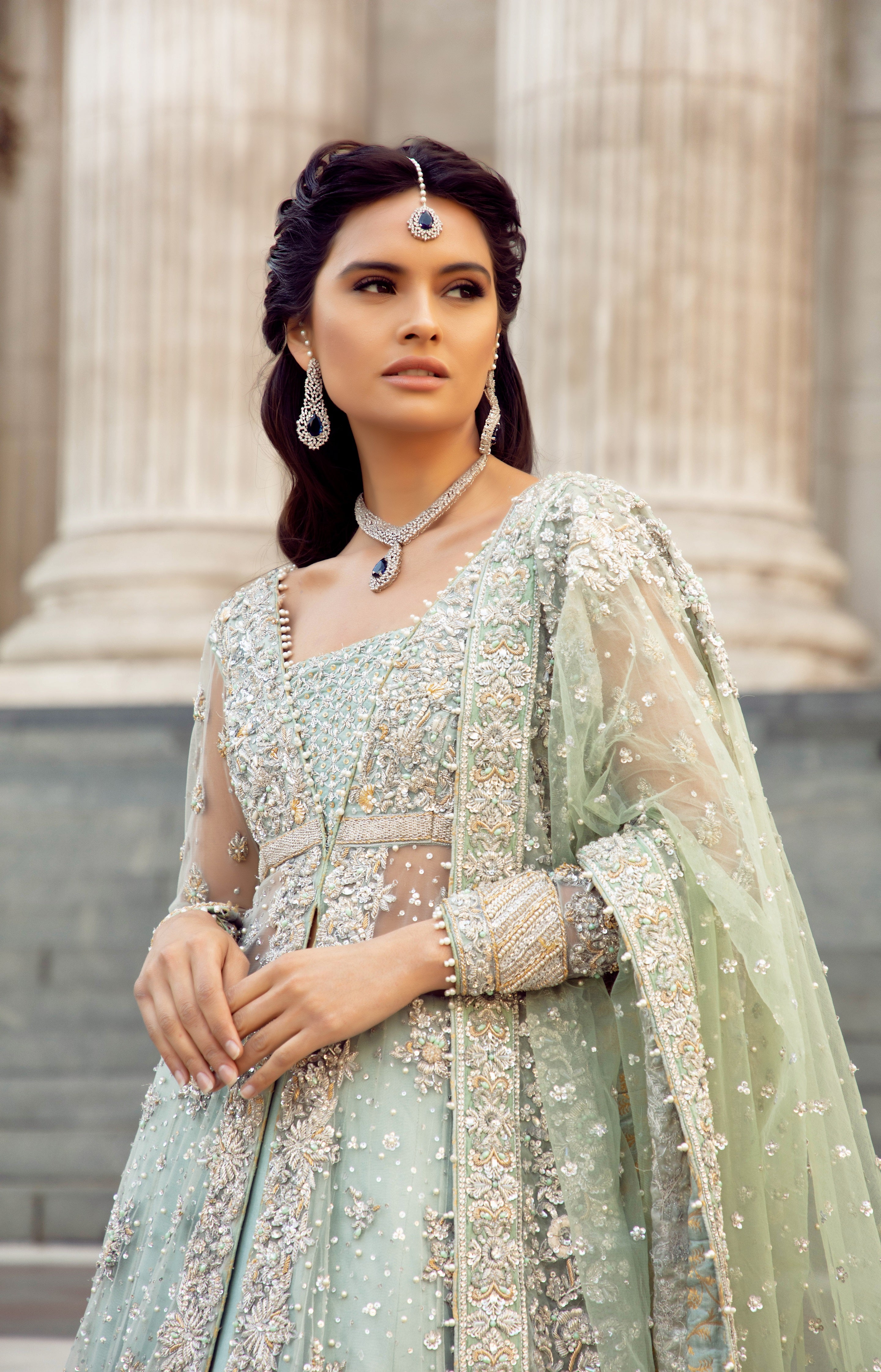 Ella | Emerald Bridal Set Allure