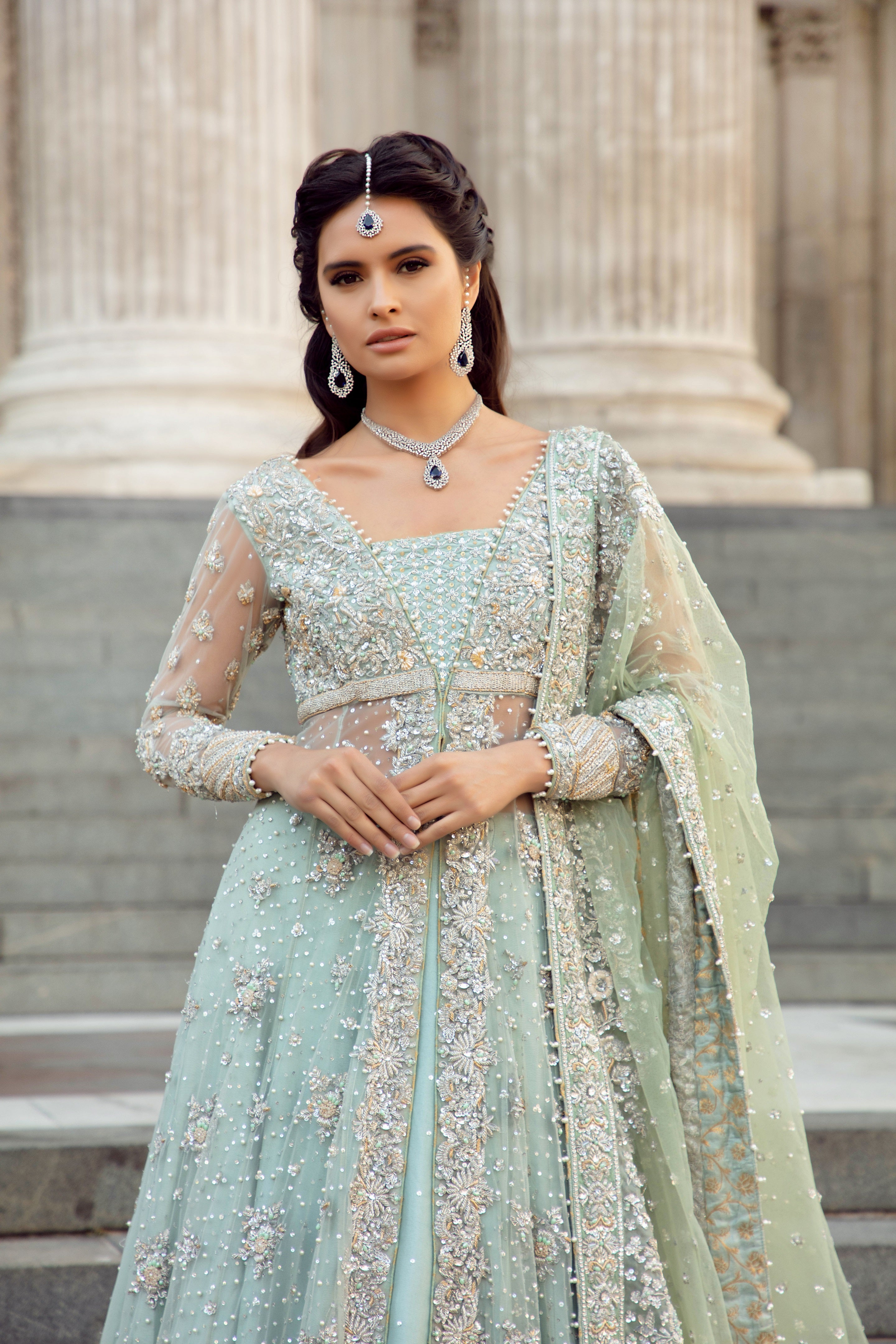 Ella | Emerald Bridal Set Allure