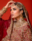 Farzeen | White Pearl Beads Jewellery Bridal Set