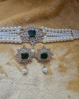Mia Pearl Choker Set