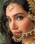 Alamzeb | The Heeramandi Inspired Traditional Jewellery Set (Real Precious Pearl’s)