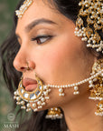 Alamzeb | The Heeramandi Inspired Traditional Jewellery Set (Real Precious Pearl’s)