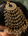 Alamzeb | The Heeramandi Inspired Traditional Jewellery Set (Real Precious Pearl’s)