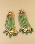 Sage Green Chandelier Earrings