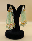 Sage Green Chandelier Earrings