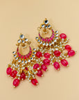 Ruby Chandelier Earrings