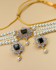 Mia Pearl Choker Set