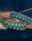 Mila Bangles (Green)