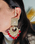 Skylar Earrings (Red)