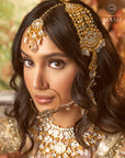 Alamzeb | The Heeramandi Inspired Traditional Jewellery Set (Real Precious Pearl’s)