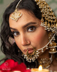 Alamzeb | The Heeramandi Inspired Traditional Jewellery Set (Real Precious Pearl’s)