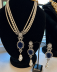Laraib Mala set with Real Moonstone