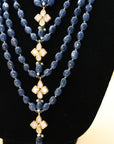 Sapphire Precious Stones Mala