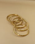 Bangles set of 6 24 CRT Goldplated