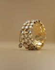 Kundan Bangle 24 CRT Goldplated