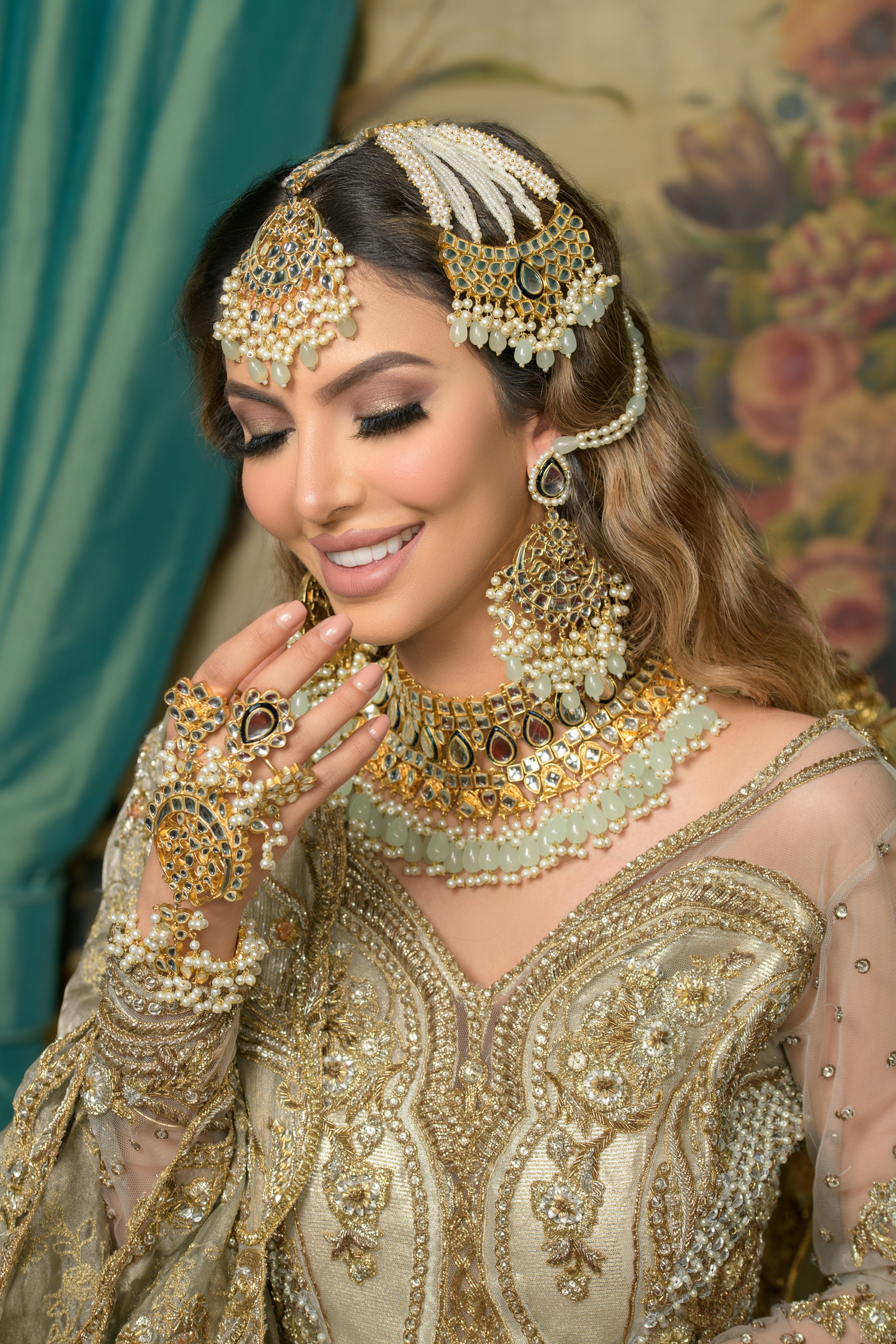 Bridal Makeup Pakistani Bridal Gold Jewellery Sets BRIDAL WEDDING