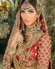 Noreeh Mint Green Bridal Jewellery