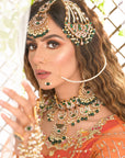 Noreeh Mint Green Bridal Jewellery