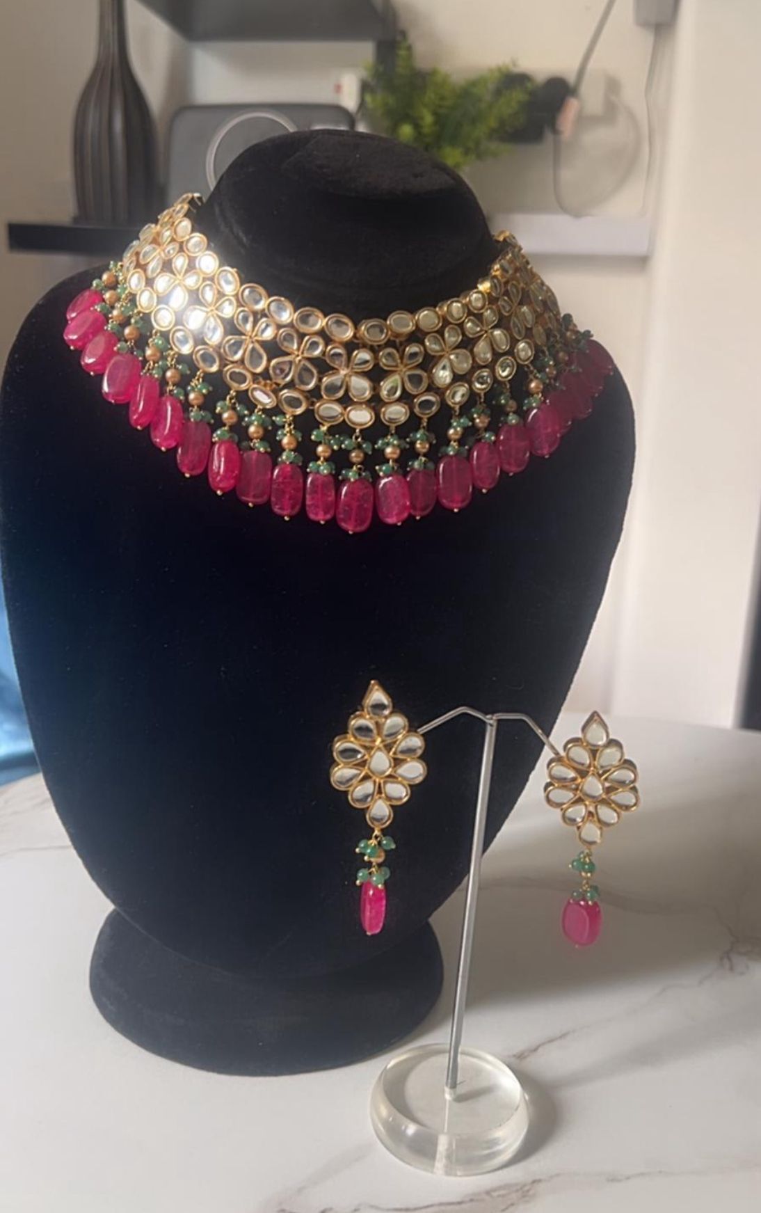 Custom Made-to-Order Emerald Set