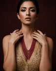 Ruby Multilayered Mala