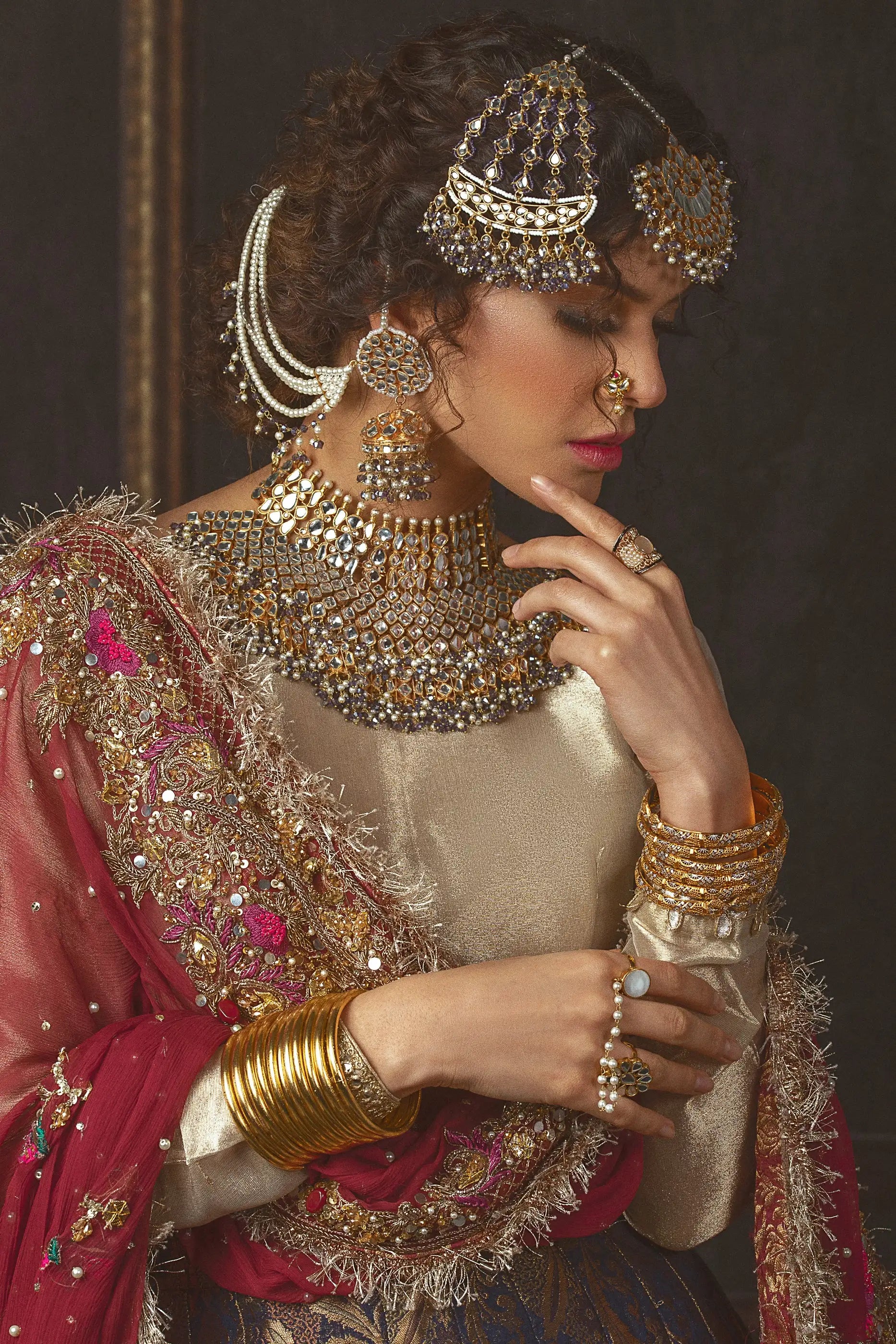 Mehru Heavy Jewellery Set for Every Occasion