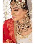 Jahan Aara | Kundan Heavy Bridal Jewellery Set