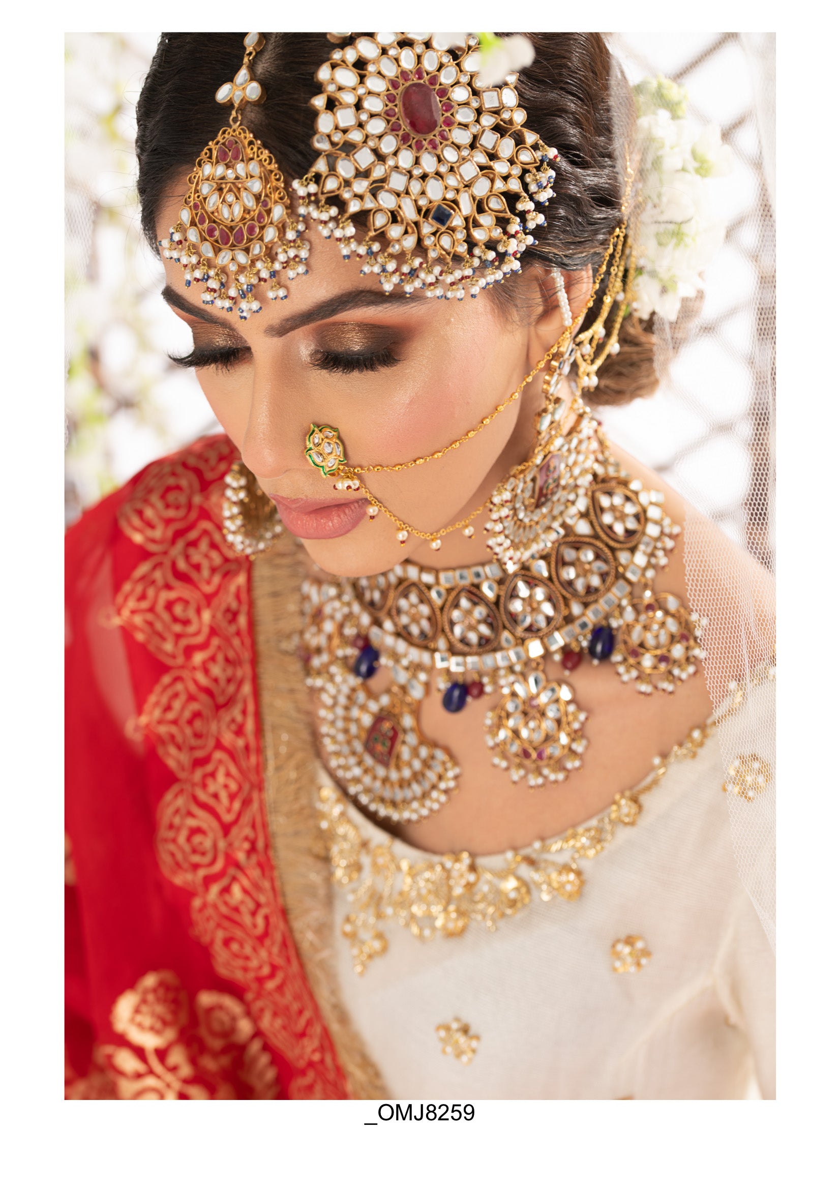 Jahan Aara | Kundan Heavy Bridal Jewellery Set