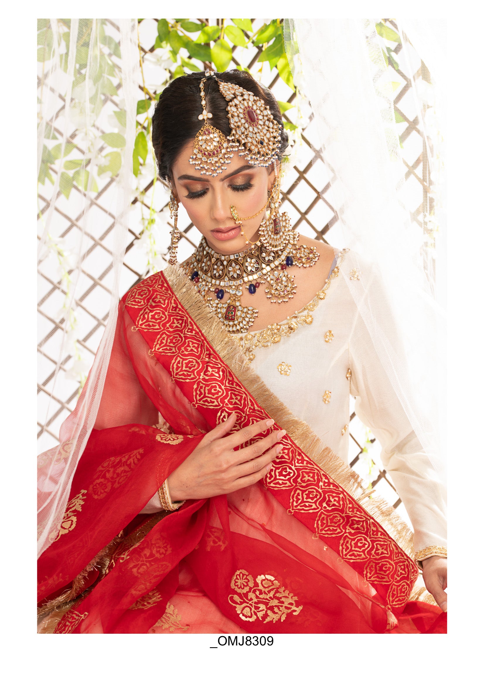 Jahan Aara | Kundan Heavy Bridal Jewellery Set